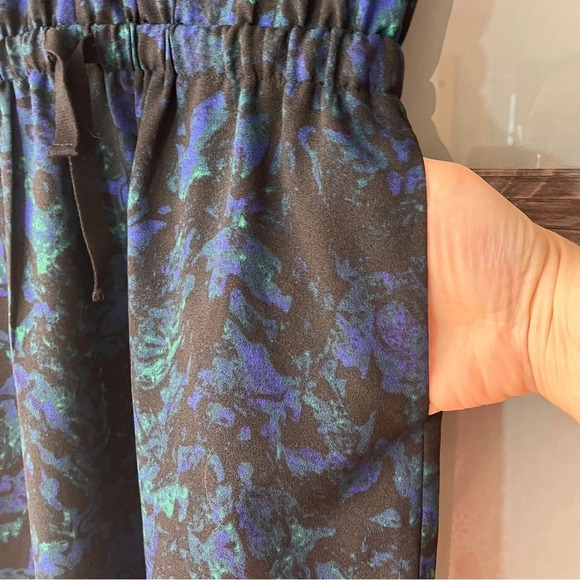 Selected Femme Women’s Blue & Black Dress with VNeck, 1/4 Zip & Pockets Size 36 - Picture 4 of 9